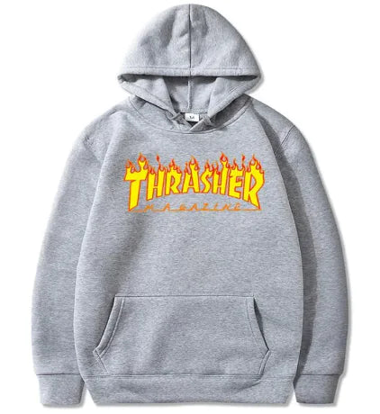 THRASHER MAGAZINE Flame Logo Hoodie