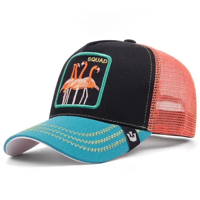 Gorras de Béisbol con Bordado de Animales