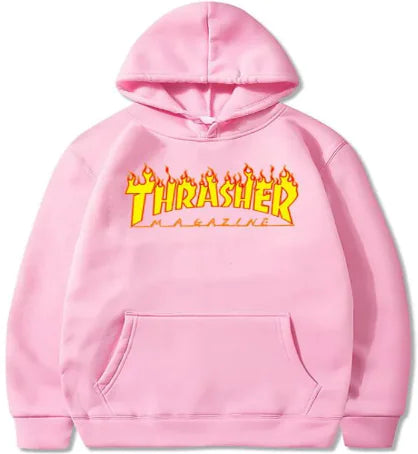 THRASHER MAGAZINE Flame Logo Hoodie