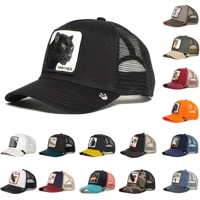 Gorras de Béisbol con Bordado de Animales